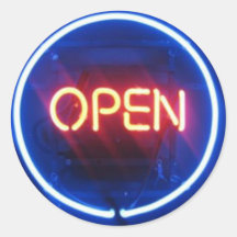 IL est ÉLECTRIQUE ! Joint ouvert de Mitzvah de bar Autocollant