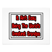 Il grand-papa… du monde facile d'Aint le plus gran Invitation Personnalisée