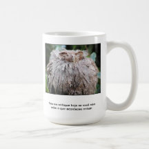 Il ne me critique pas ! tasse
