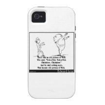 Il y avait une personne âgée de mèche étui vibe iPhone 4