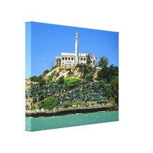 Île d'Alcatraz Toiles Tendues Sur Châssis