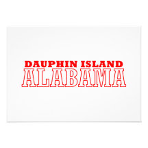 Île de dauphin, Alabama Invitation