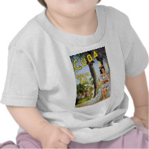 ÎLE DE VACANCES DU CUBA DES TROPIQUES T-SHIRT