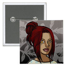 Illegal Tender: first edition Kiddo button