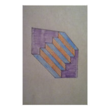 illusie aangepast briefpapier