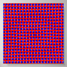 Illusion du mouvement américain 6 poster