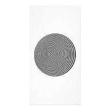 Illusion optique carte avec photo