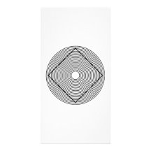 Illusion optique cartes avec photo