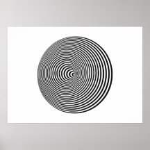 Illusion optique posters