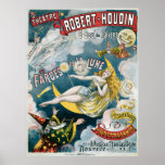Illusion vintage Fantastique de George Melies Poster
