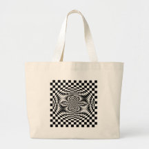 Illusions optiques sac en toile