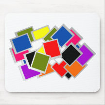 illustration abstraite de cadre vide tapis de souris