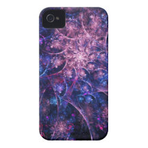 Illustration abstraite de fractale d'opus coques Case-Mate iPhone 4