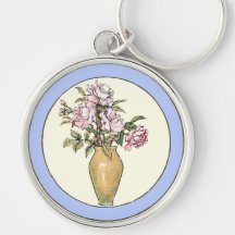 Illustration de livre vintage de Kate Greenaway Porte-clef