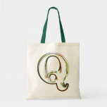 Illustration organique de police sacs en toile