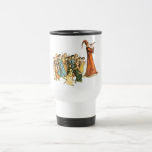 Illustration pie de joueur de pipeau par Kate Gree Tasse