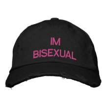 IM BISEXUEL CHAPEAU BRODÉ