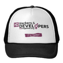 I'm Hacker ! Logo obscur Casquette De Camionneur