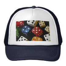 Image des matrices multicolores casquettes de camionneur