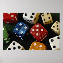 Image des matrices multicolores posters