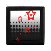image tramée d'étoile coffrets cadeaux