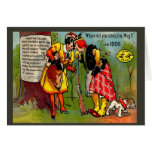 Image vintage de reproduction, année bissextile 19 cartes