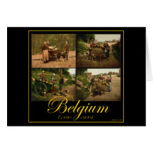 Images de cru de vendeur de lait de dog-cart de la cartes
