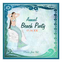 Imaginaire de vert de mer invitations
