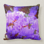 Imaginaire pourpre coussin