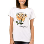 Imagine - Peach Rose Shirt