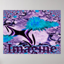 Imaginez l'Affiche-Personnaliser de floraison de l