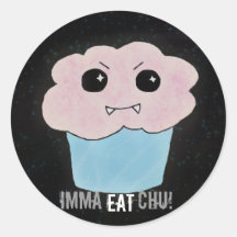 Imma mangent Chu ! Autocollant