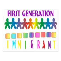 Immigré de première génération cartes postales