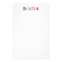 Impartial juridique juste rationnel d'art objectif motifs pour papier à lettre