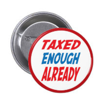 Imposé assez déjà bouton de thé badges
