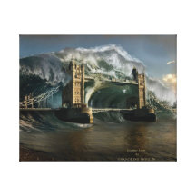 Impression sur toile Fin du monde