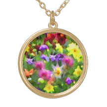 Impressions florales bijouterie