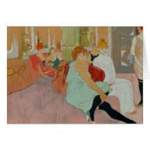In de Salon bij Rue des Moulins, 1894 Kaarten