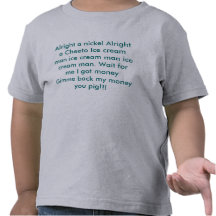 In orde een nikkel in orde een man… tshirt