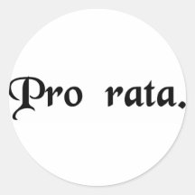 In verhouding tot de waarde ronde stickers