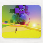 Inconnu de dimension - mousepad surréaliste tapis de souris