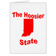 Indiana: De staat Hoosier Wenskaart