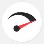 indicateur rapide d'aiguille de vitesse adhésif