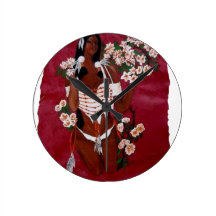 INDIENNE FLEURS.png Horloges