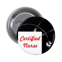 Infirmière certifiée badges avec agrafe