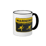 INFIRMIÈRE FOLLE D'AVERTISSEMENT TASSE