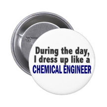 Ingénieur chimiste au cours de la journée badge avec épingle