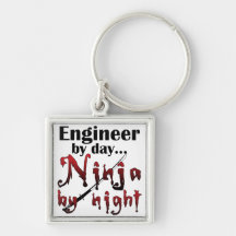 Ingénieur Ninja Porte-clé