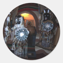 Inheemse Amerikaanse Doll Kachina Stickers