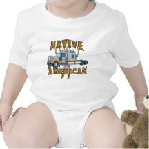 Inheemse Amerikaanse Vrachtwagenchauffeur T Shirts